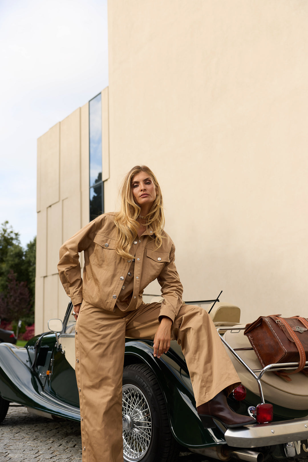 CASACO COM EFEITO TOP SWALLOW