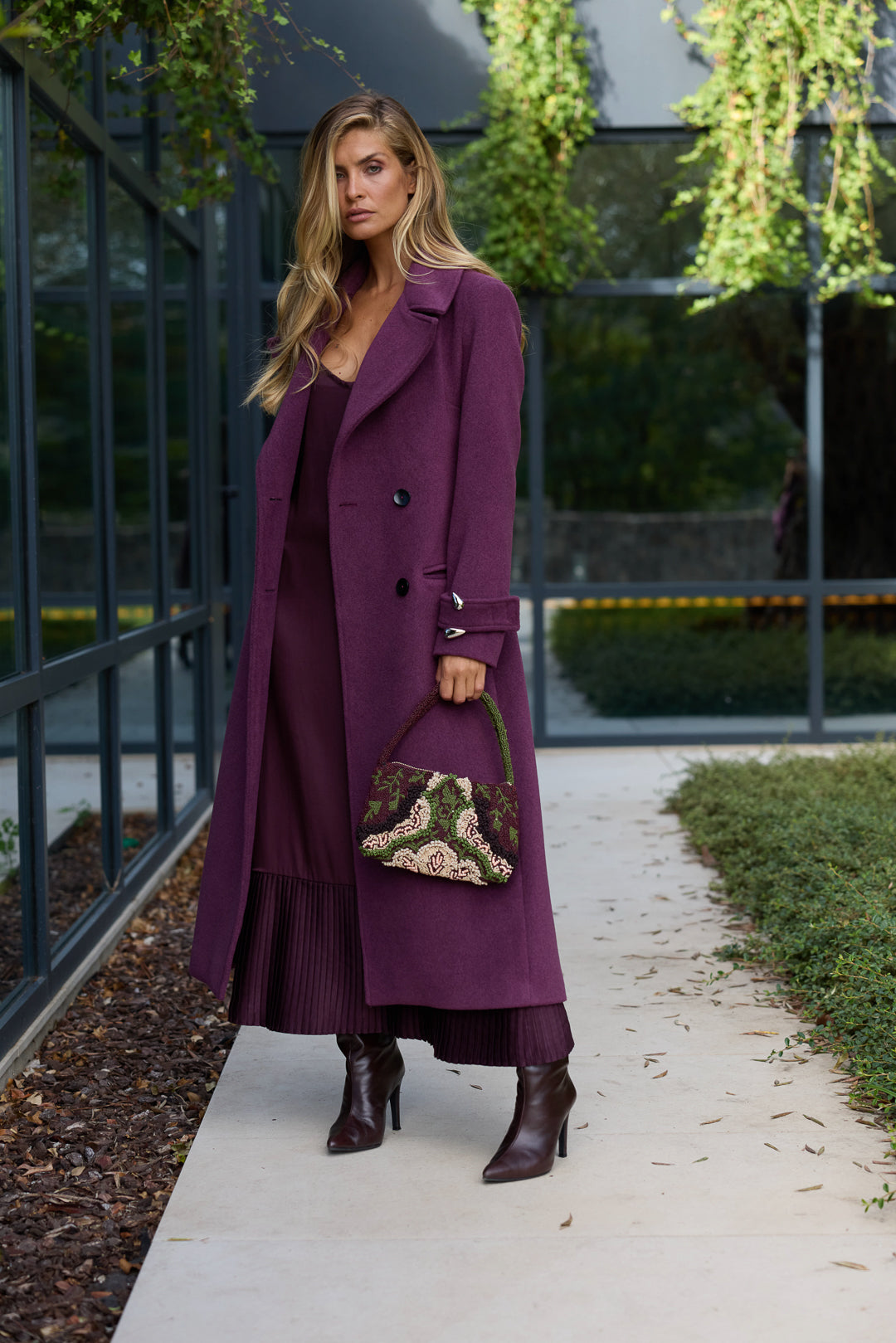 CASACO COMPRIDO CRUZADO SWALLOW