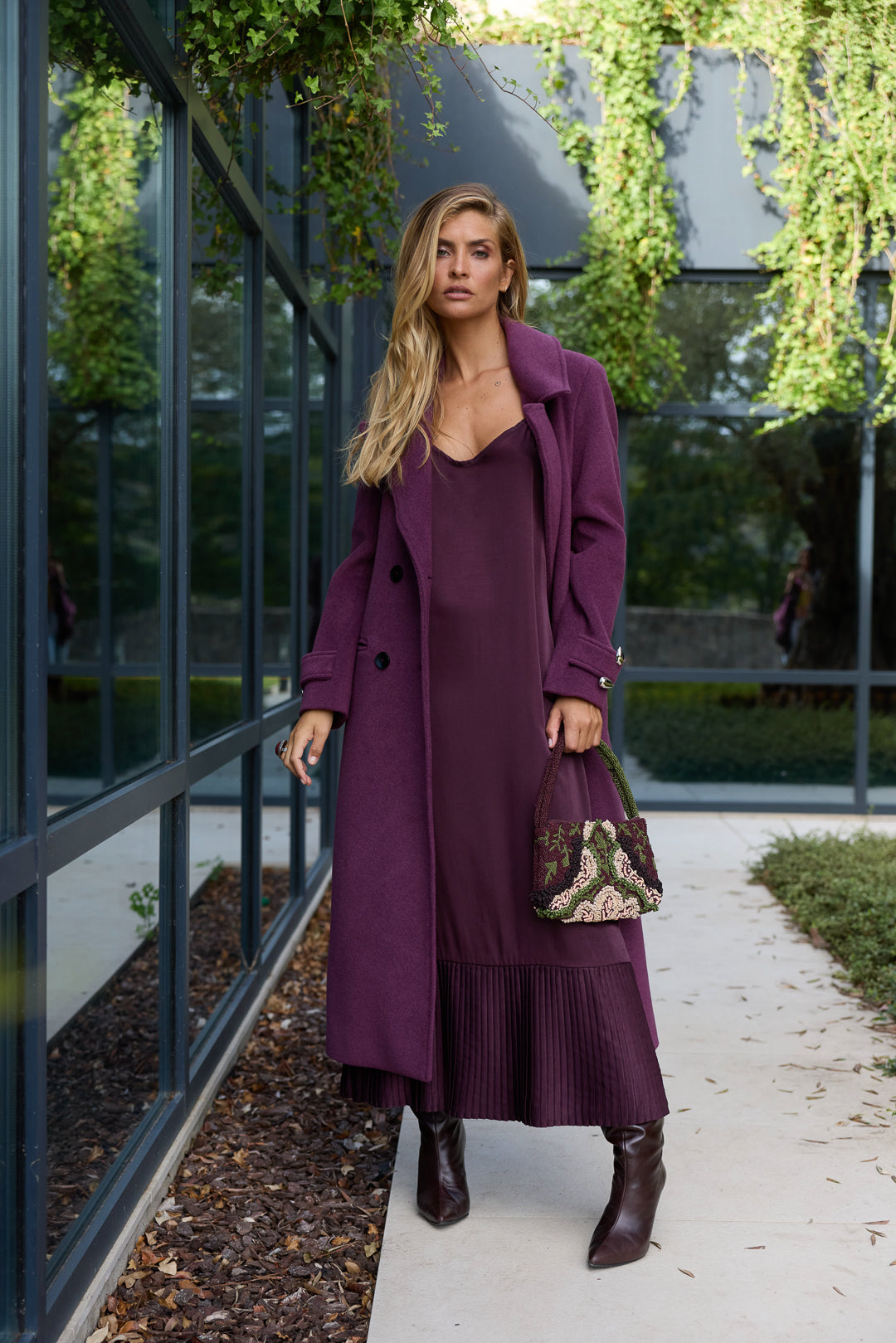 CASACO COMPRIDO CRUZADO SWALLOW