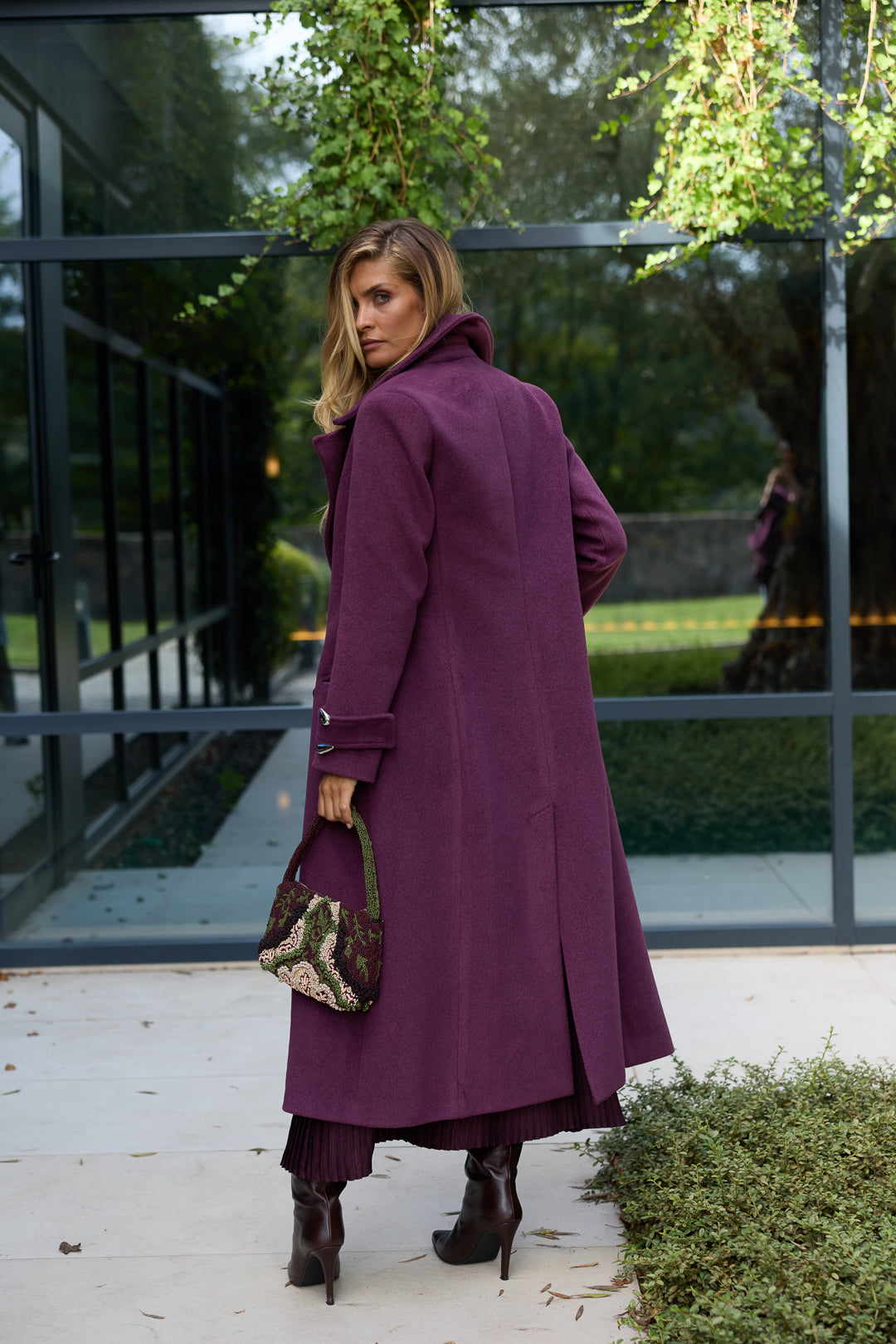 CASACO COMPRIDO CRUZADO SWALLOW