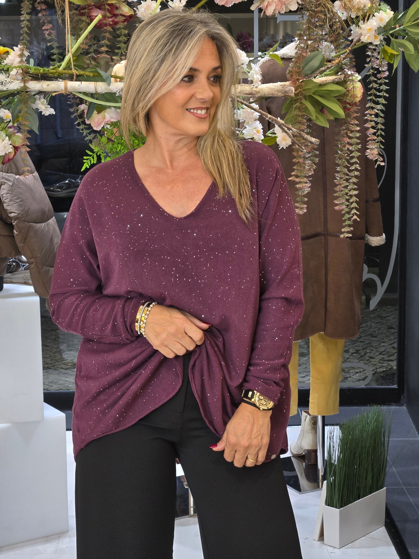 CAMISOLA COM BRILHOS GUSI