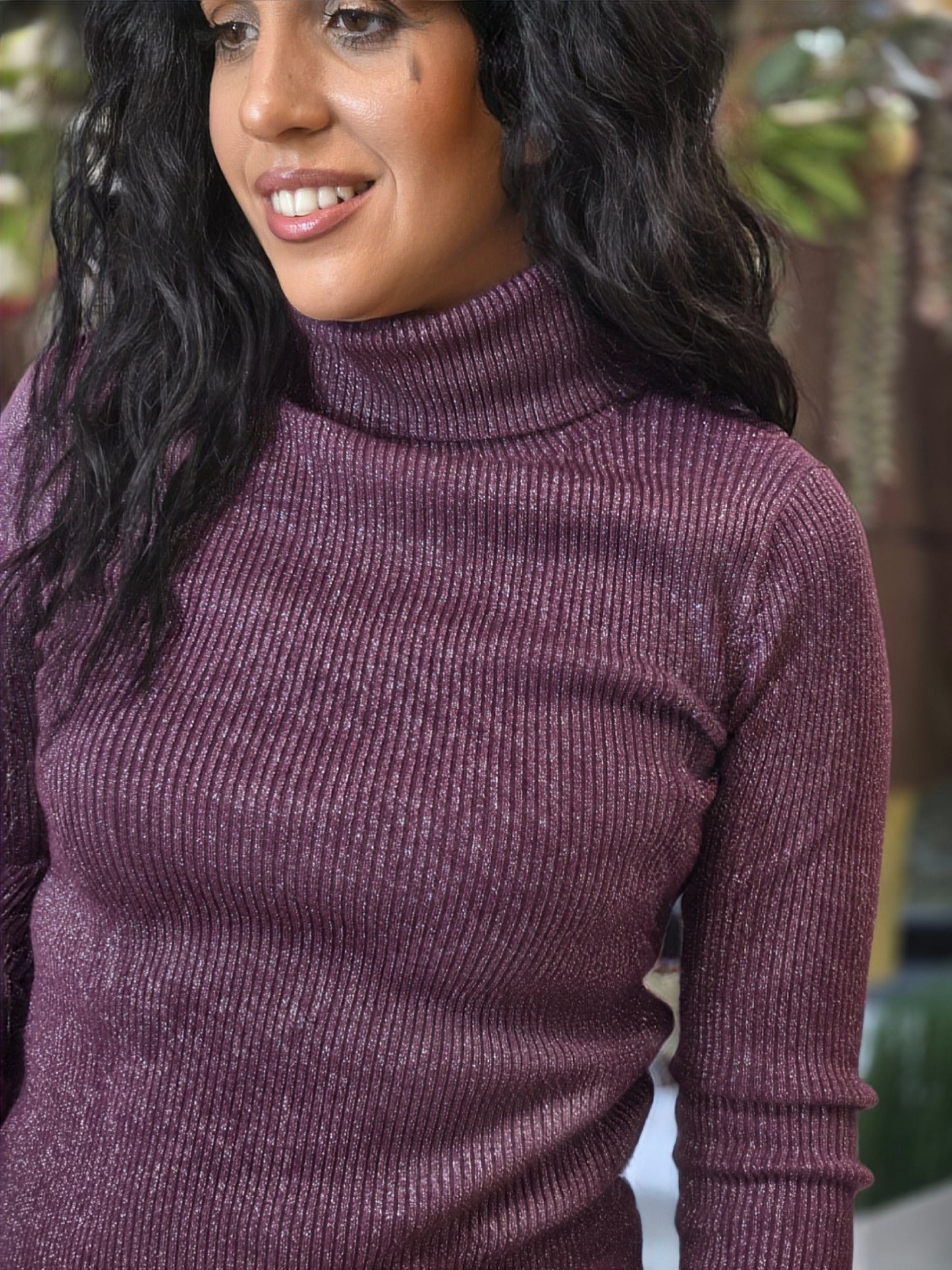 CAMISOLA DE MALHA BRILHO GUSI