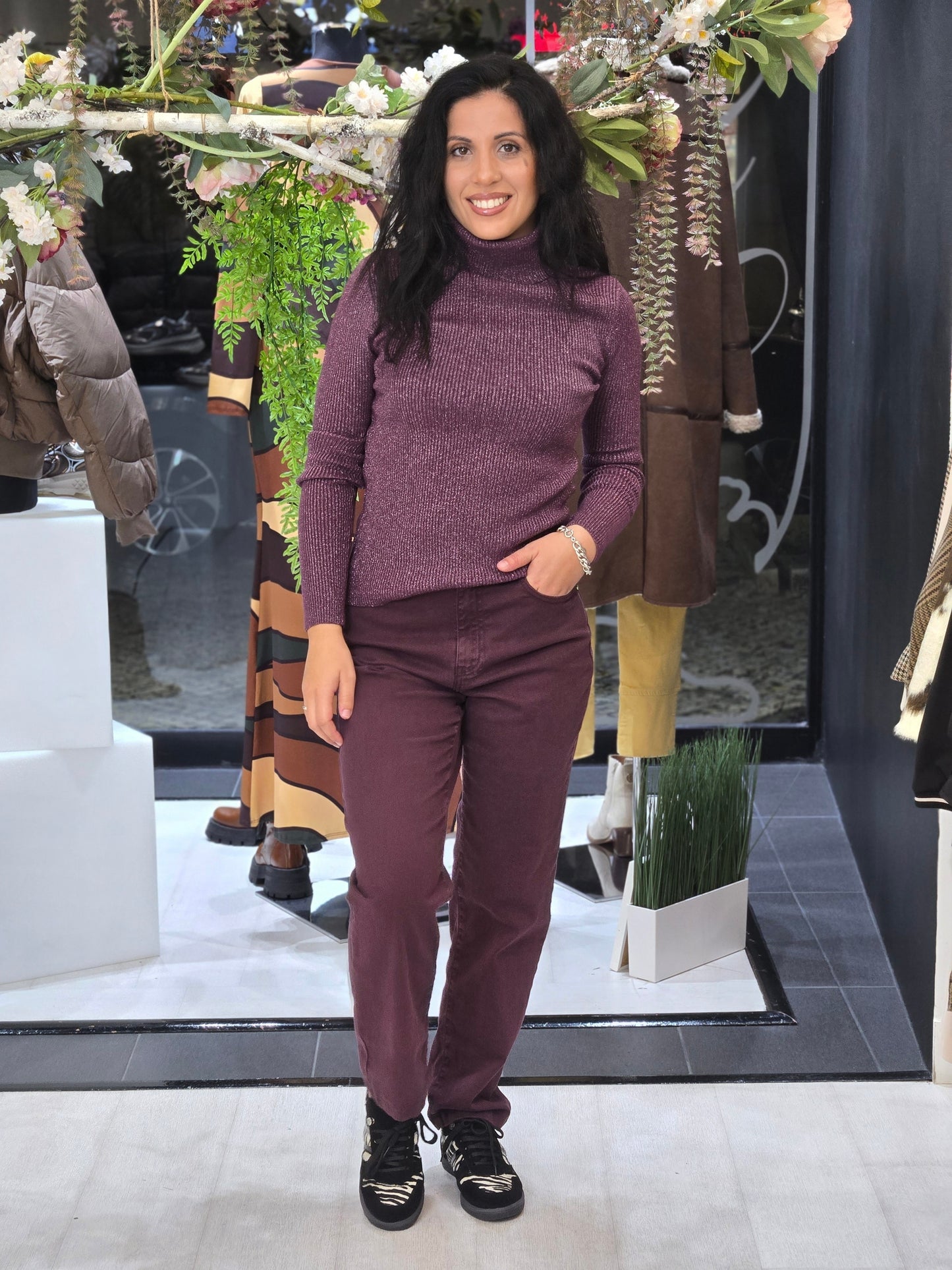 CAMISOLA DE MALHA BRILHO GUSI