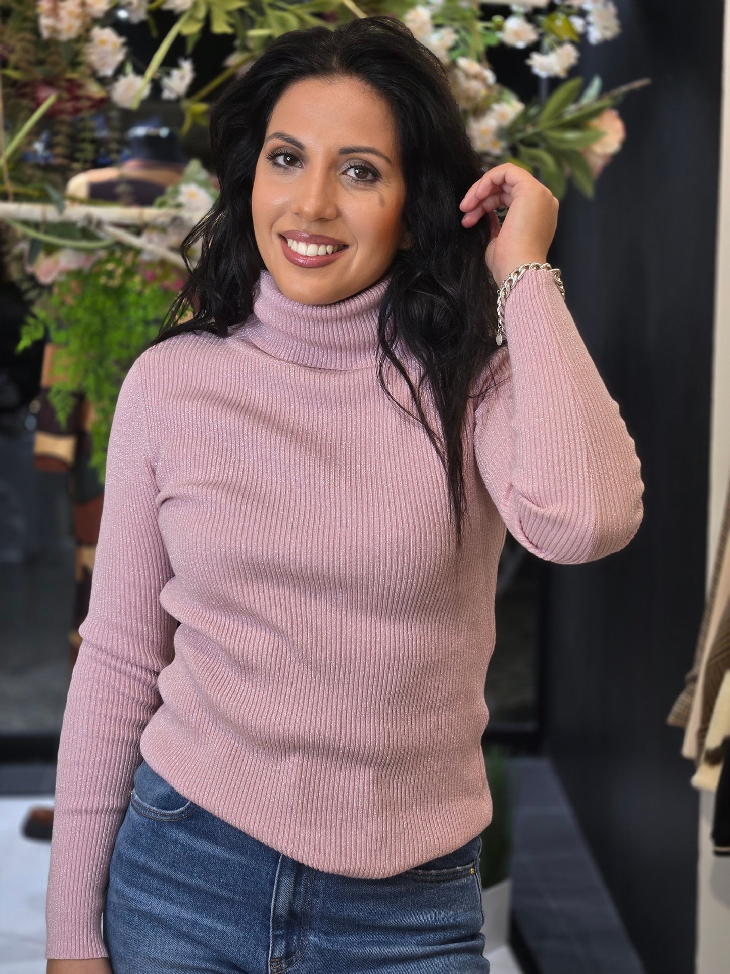 CAMISOLA DE MALHA BRILHO GUSI