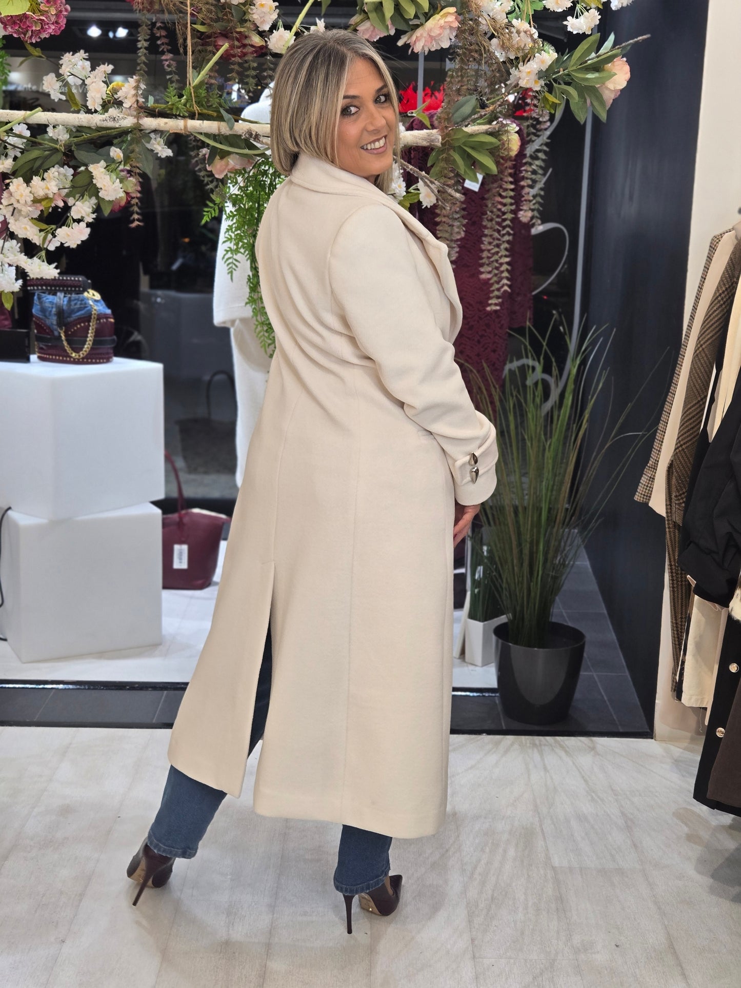 CASACO COMPRIDO CRUZADO SWALLOW