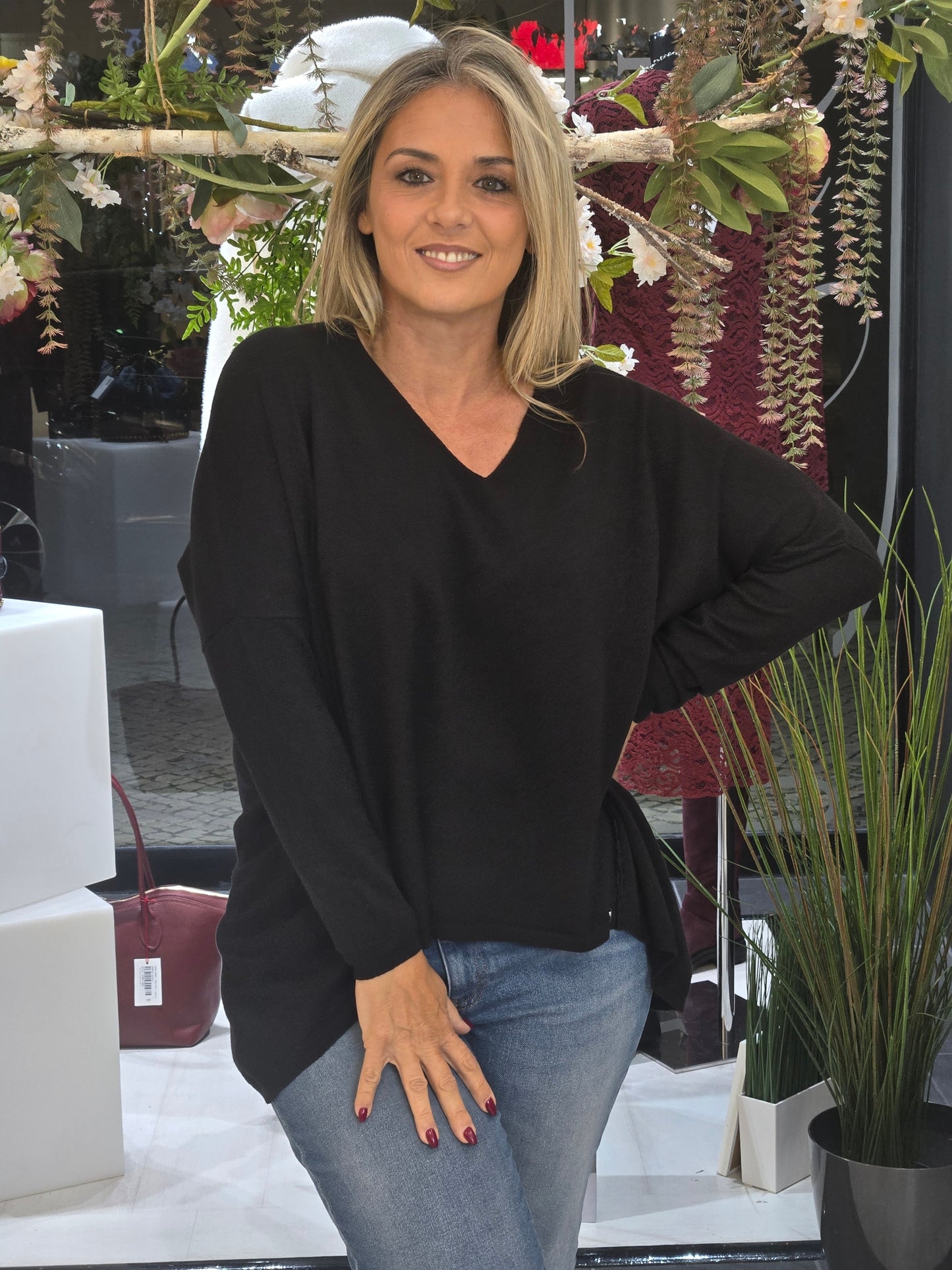 TÚNICA MALHA ASSIMÉTRICA GUSI