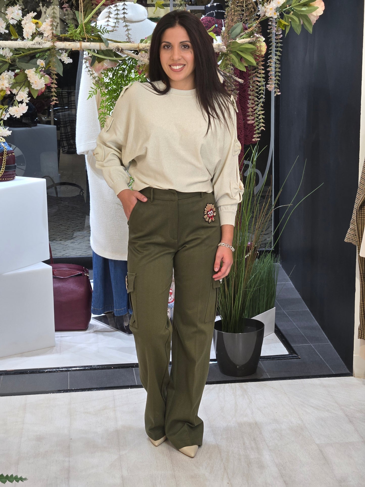 CALÇAS CARGO FIT FLY GIRL