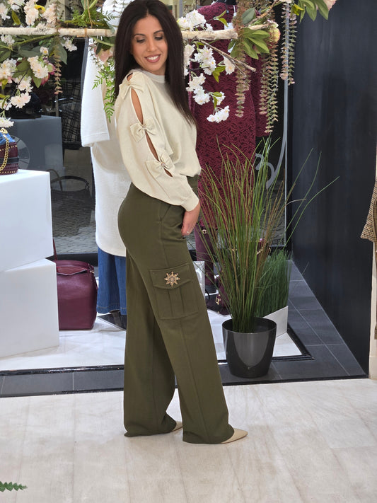 CALÇAS CARGO FIT FLY GIRL