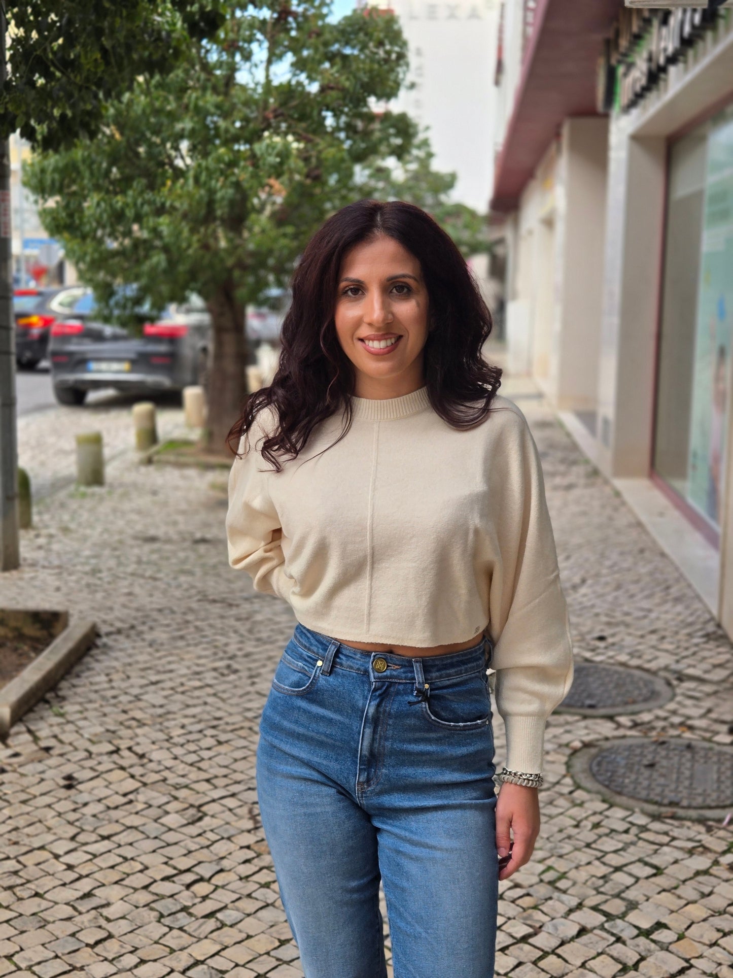 CAMISOLA MALHA DE MANGA LARGA GUSI