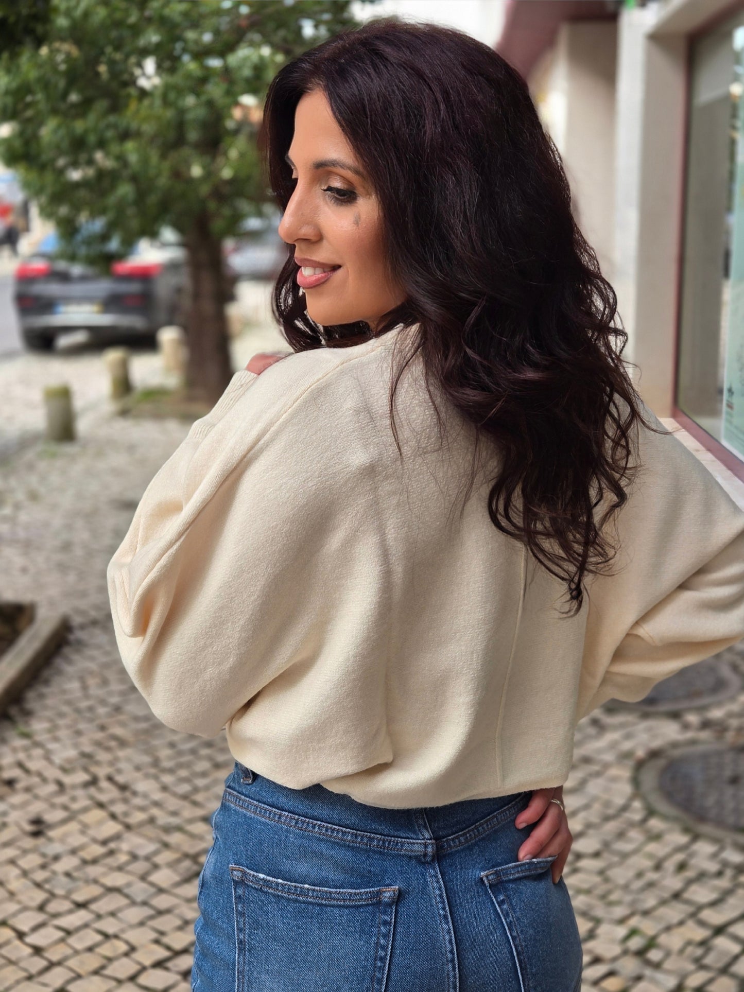 CAMISOLA MALHA DE MANGA LARGA GUSI