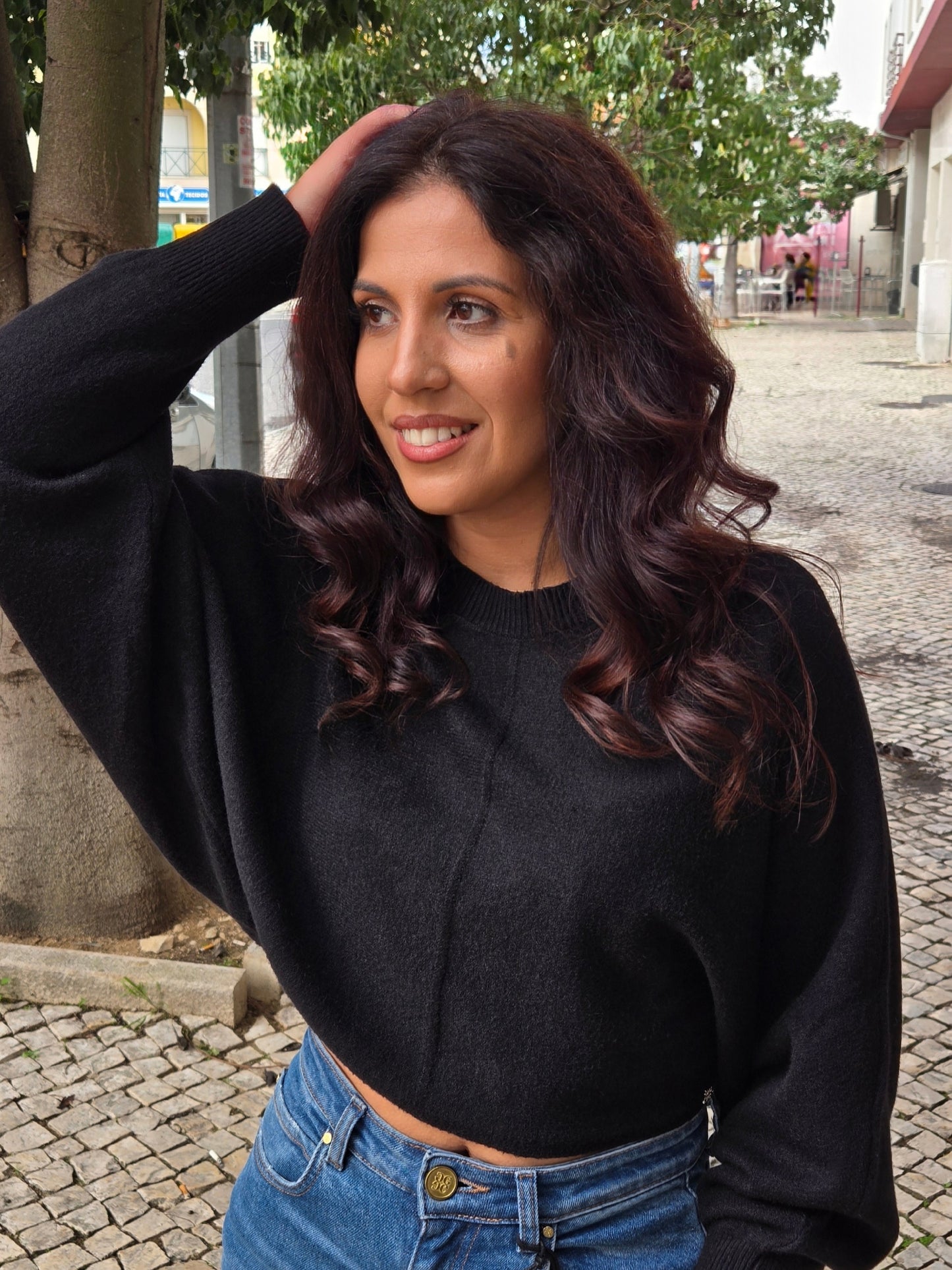 CAMISOLA MALHA DE MANGA LARGA GUSI