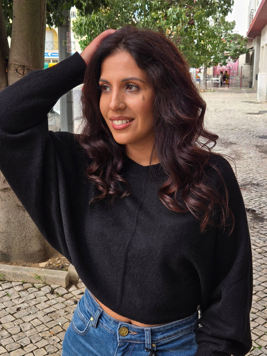 CAMISOLA MALHA DE MANGA LARGA GUSI