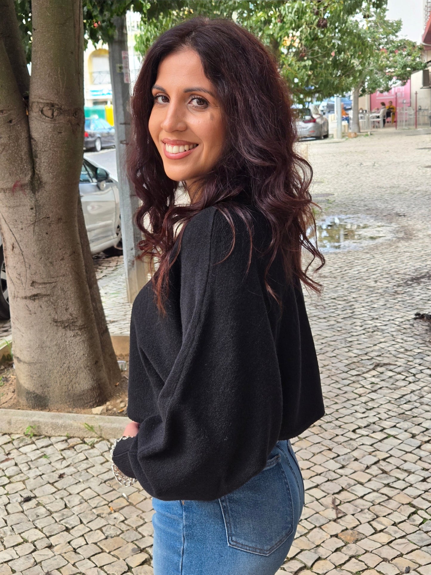 CAMISOLA MALHA DE MANGA LARGA GUSI