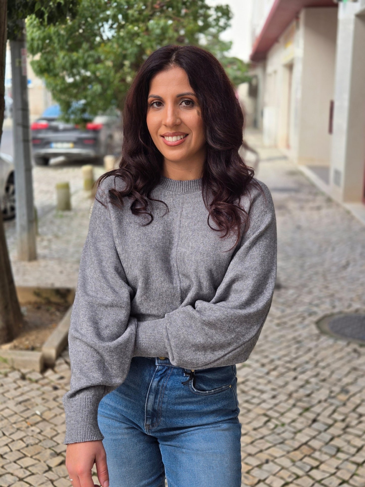 CAMISOLA MALHA DE MANGA LARGA GUSI