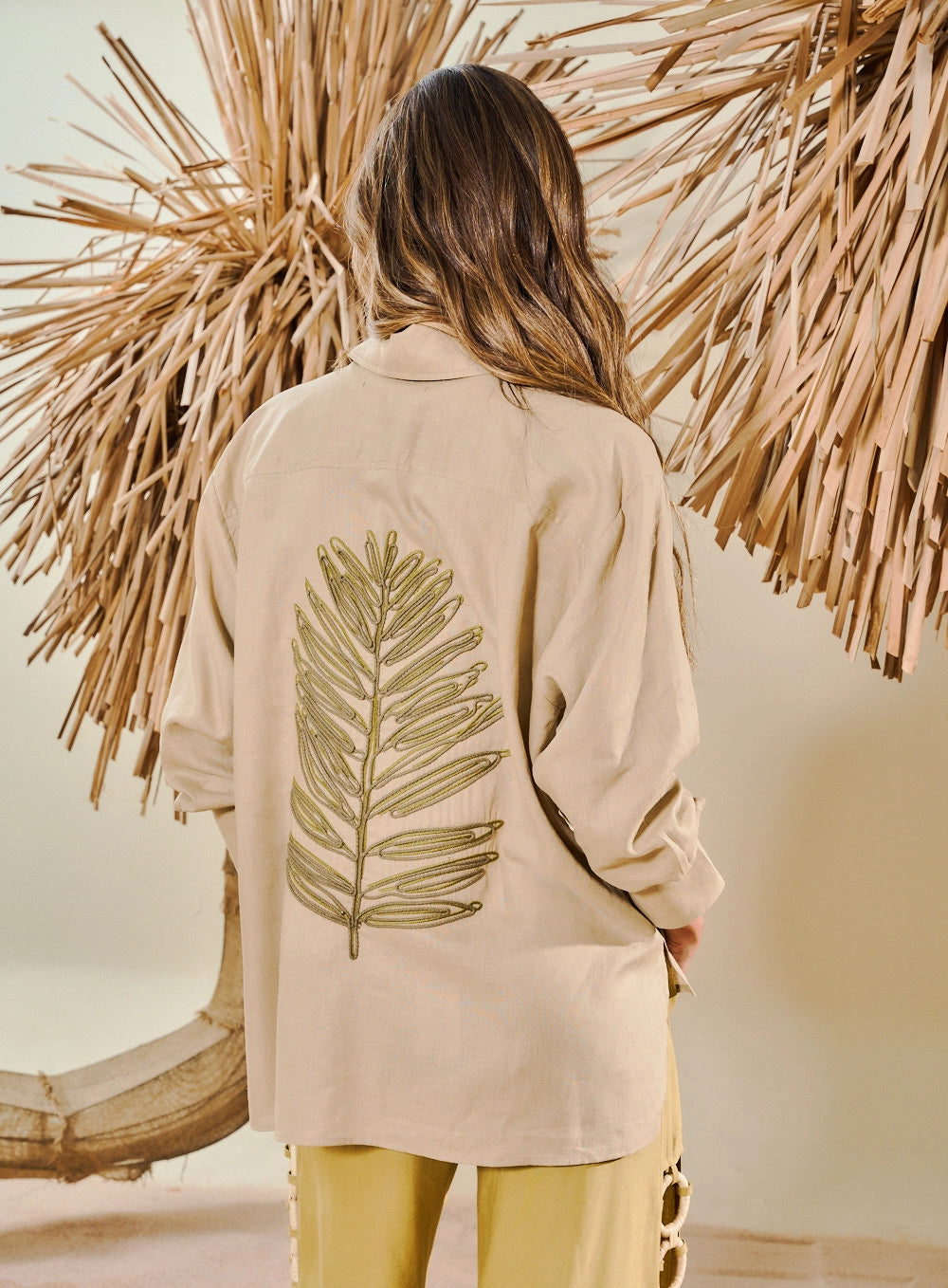 CAMISA OVERSIZE LINHO OPEN