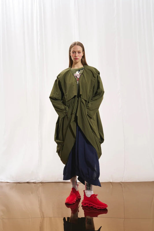 TRENCH COAT ASSIMÉTRICA VDR