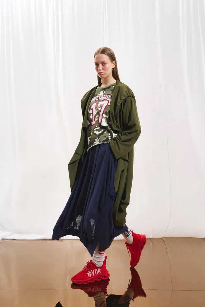 TRENCH COAT ASSIMÉTRICA VDR