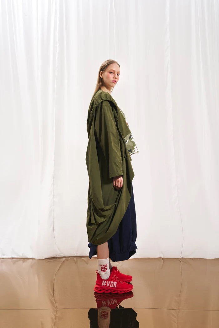 TRENCH COAT ASSIMÉTRICA VDR