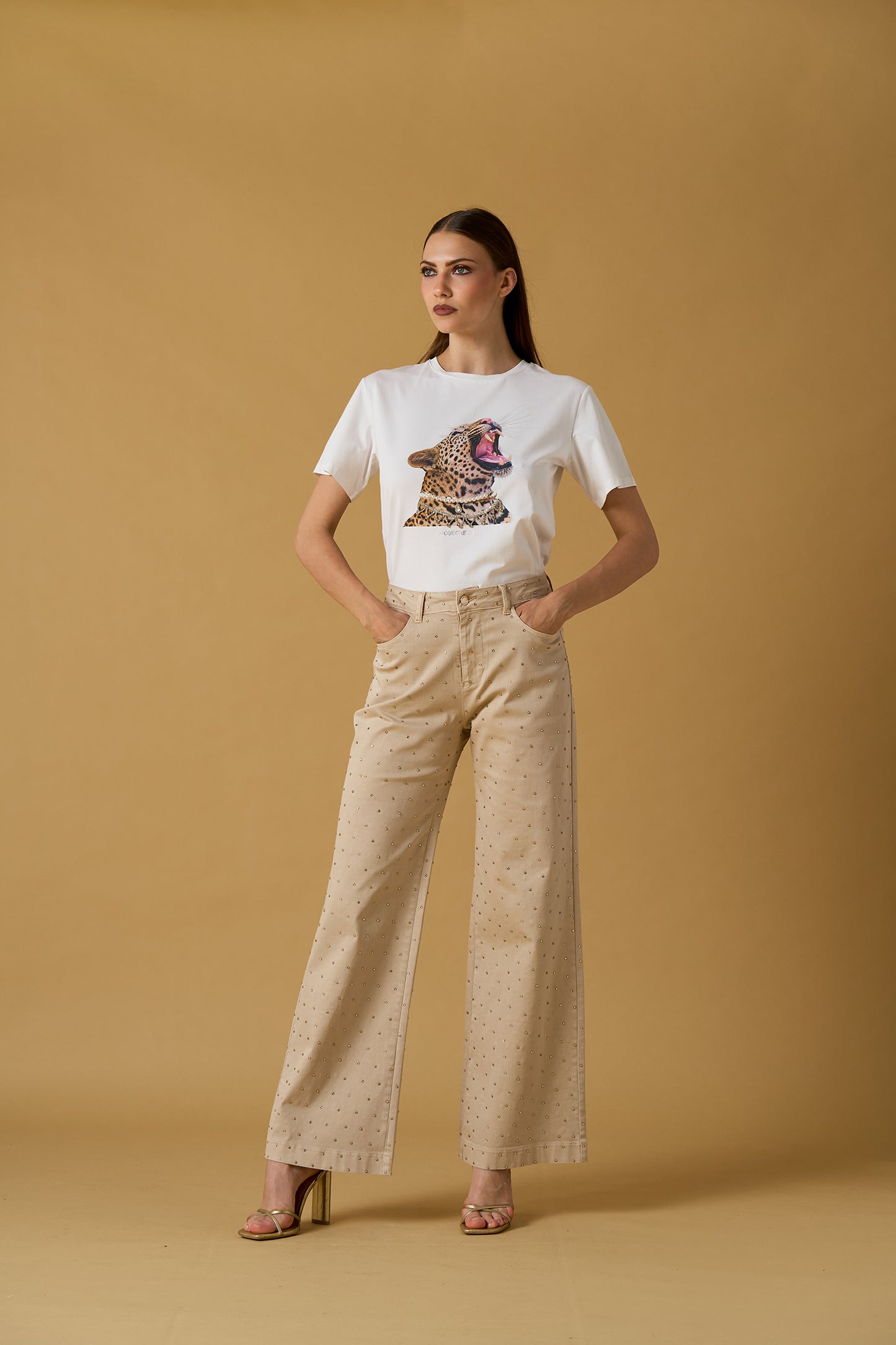 T-SHIRT LEOPARDO NO SECRETS