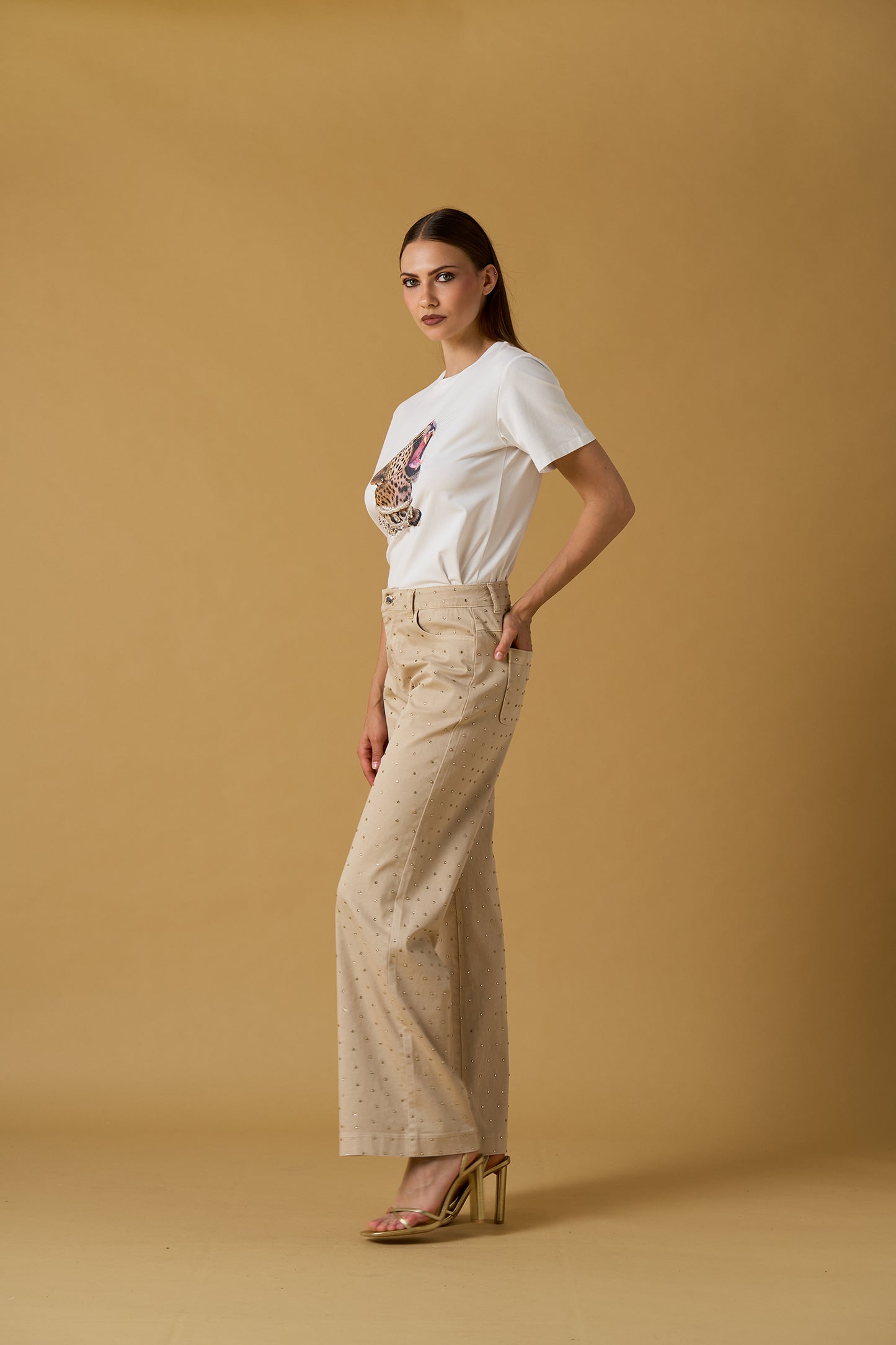 T-SHIRT LEOPARDO NO SECRETS