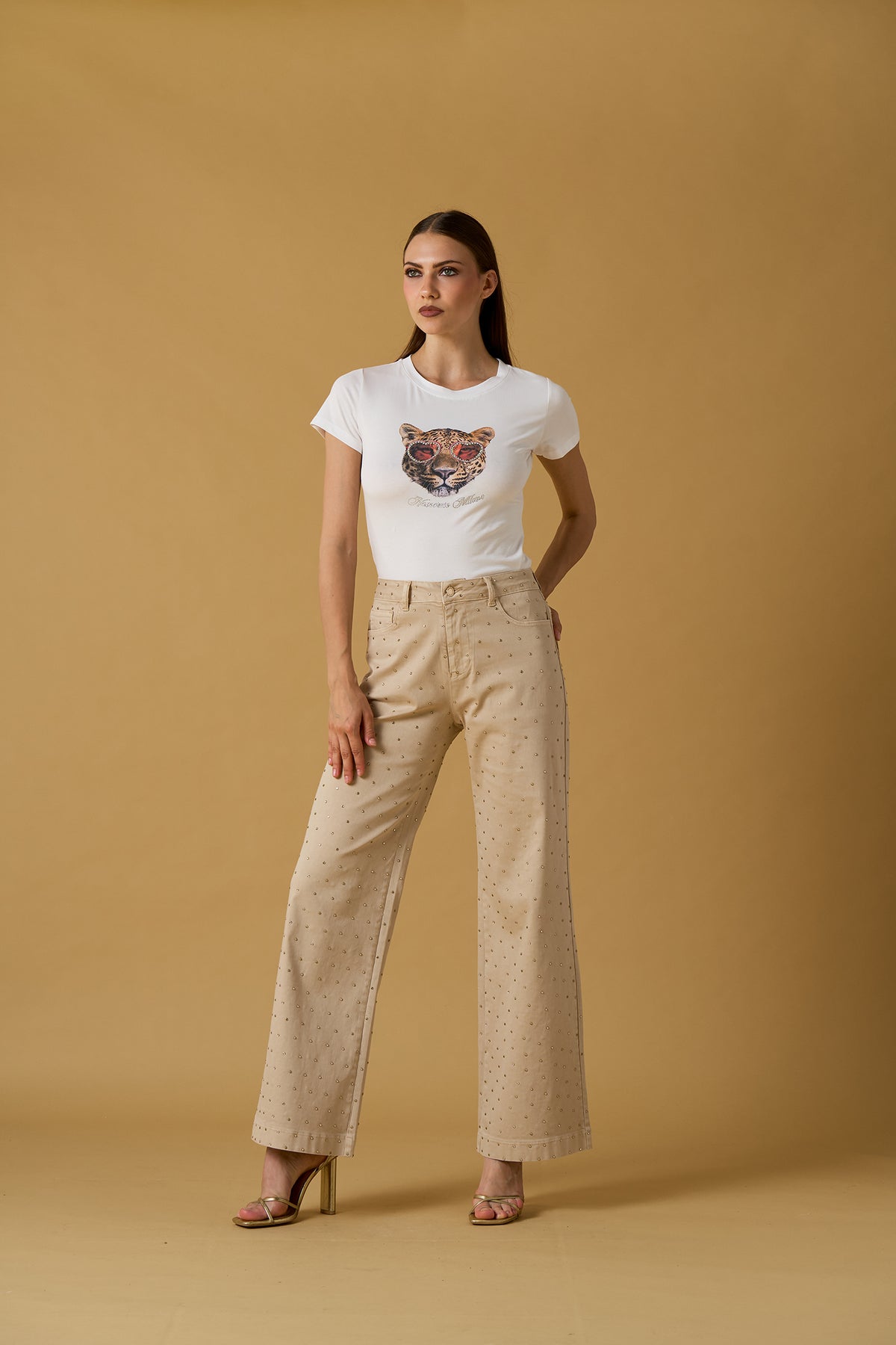 T-SHIRT LEOPARDO NO SECRETS