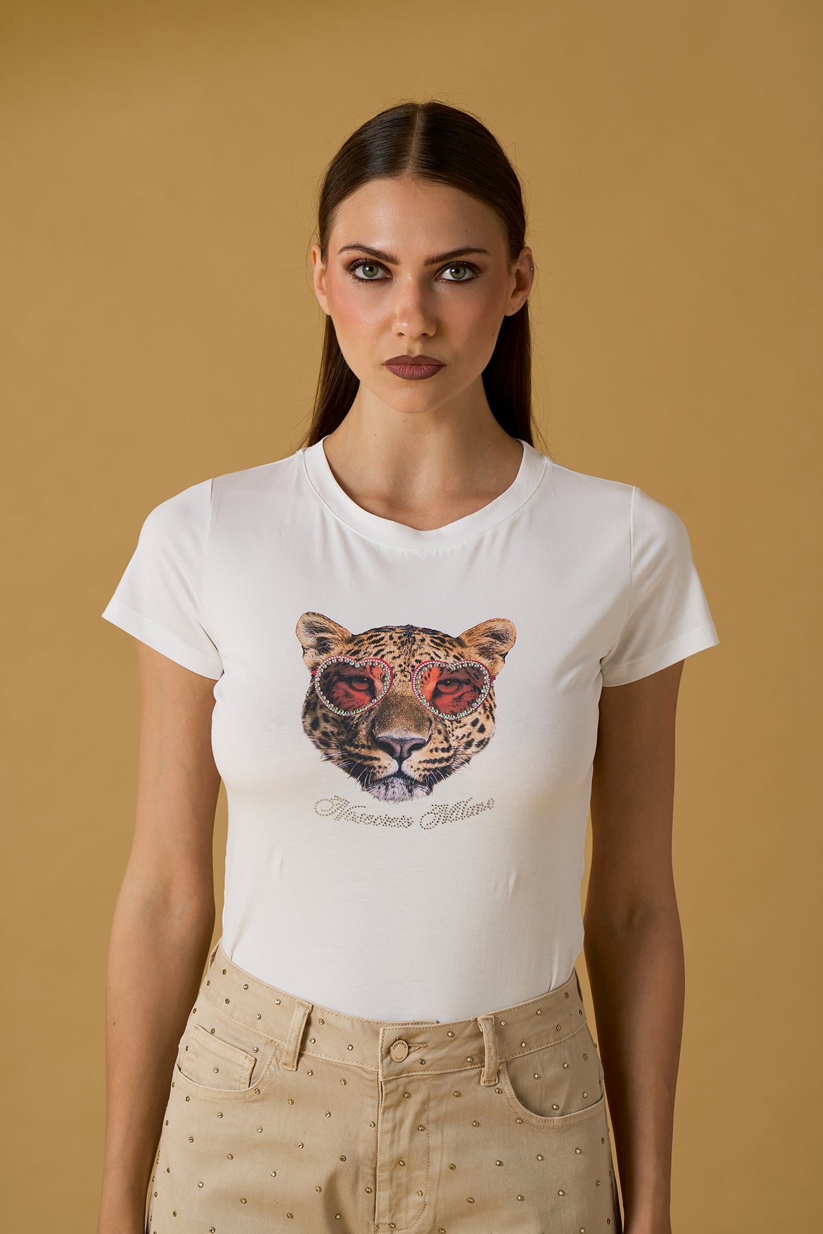 T-SHIRT LEOPARDO NO SECRETS