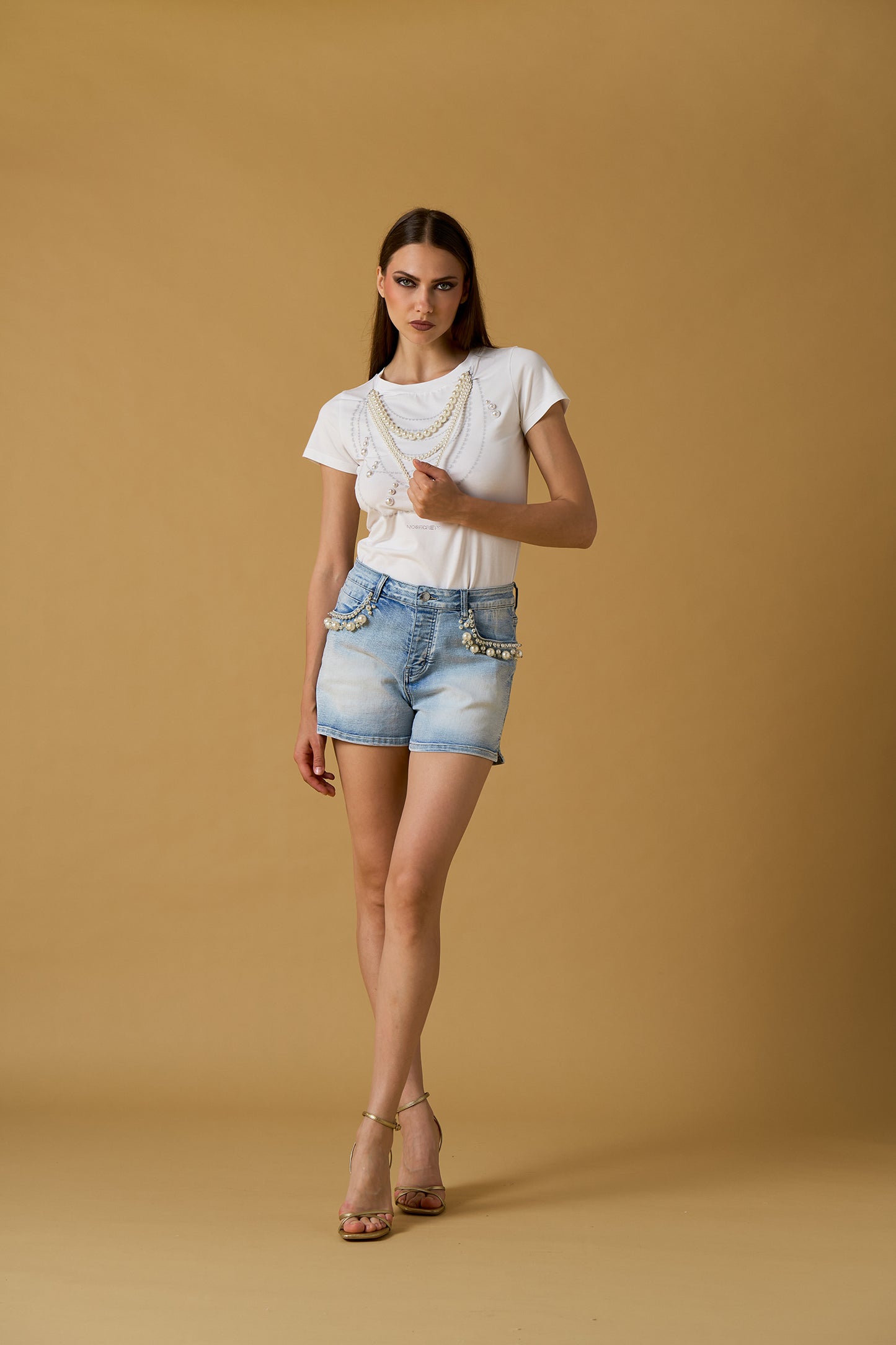 T-SHIRT PÉROLAS NO SECRETS