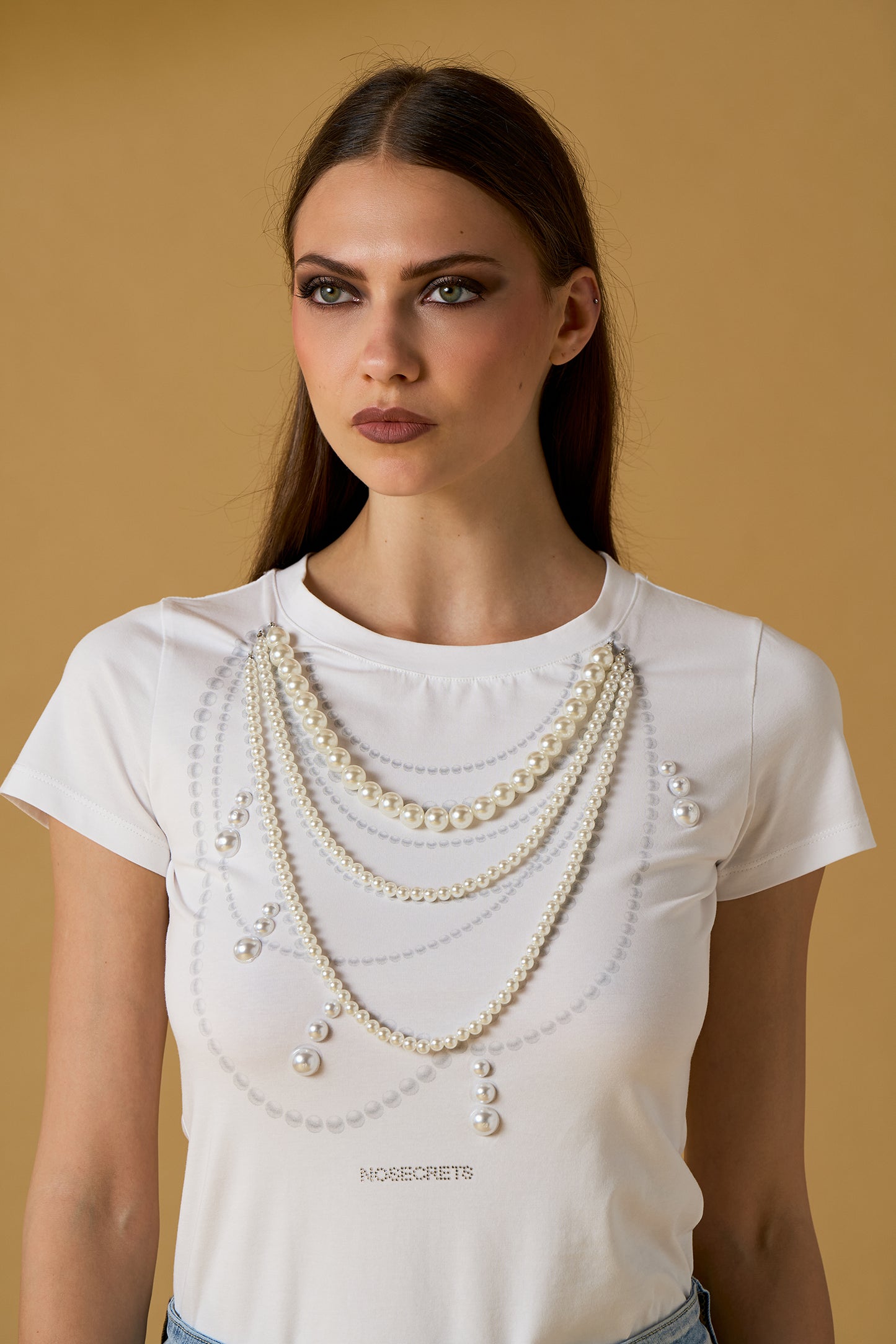 T-SHIRT PÉROLAS NO SECRETS