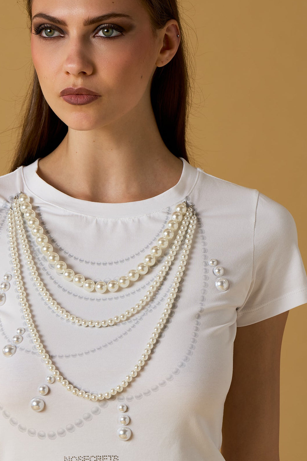 T-SHIRT PÉROLAS NO SECRETS