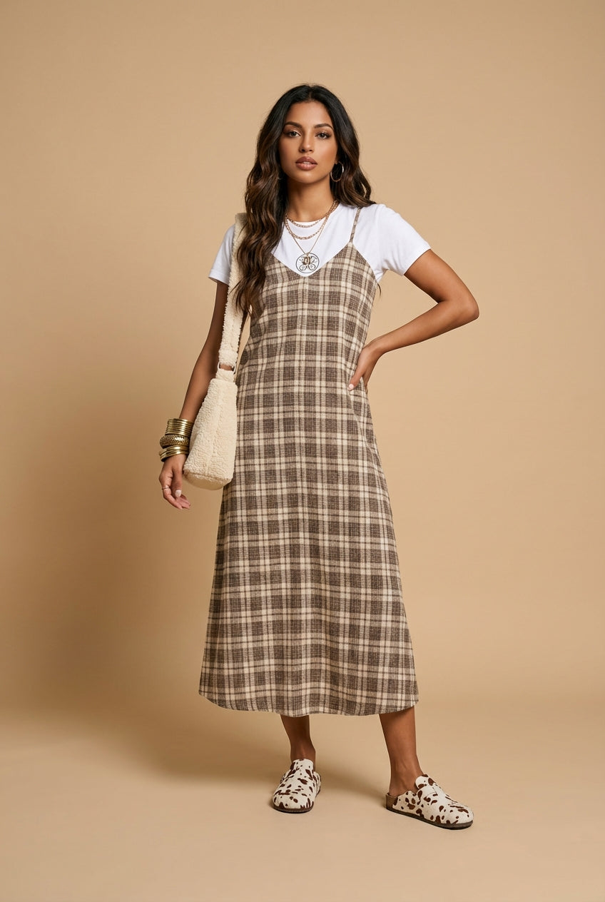 VESTIDO XADREZ GUSI