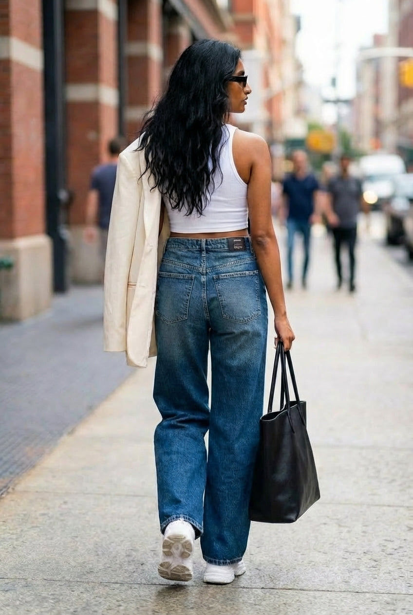 CALÇAS WIDE LEG GANGA GUSI