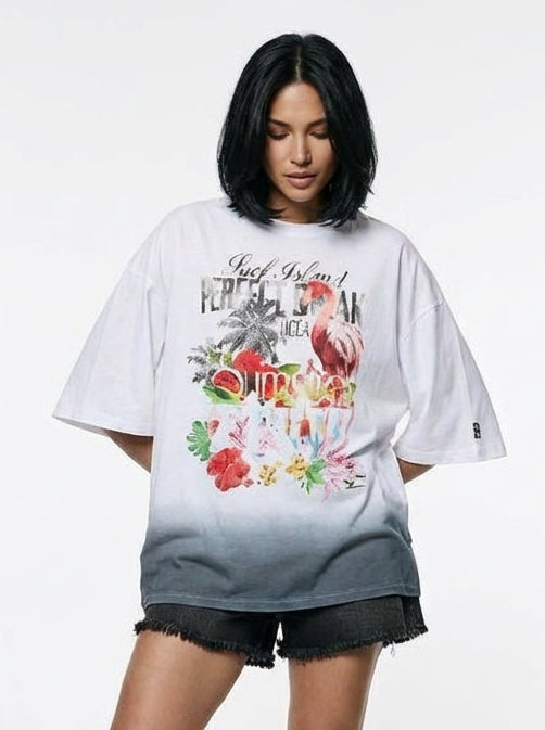T-SHIRT FLAMINGOS VDR