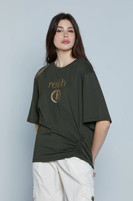 T-SHIRT ESTAMPADA RELISH