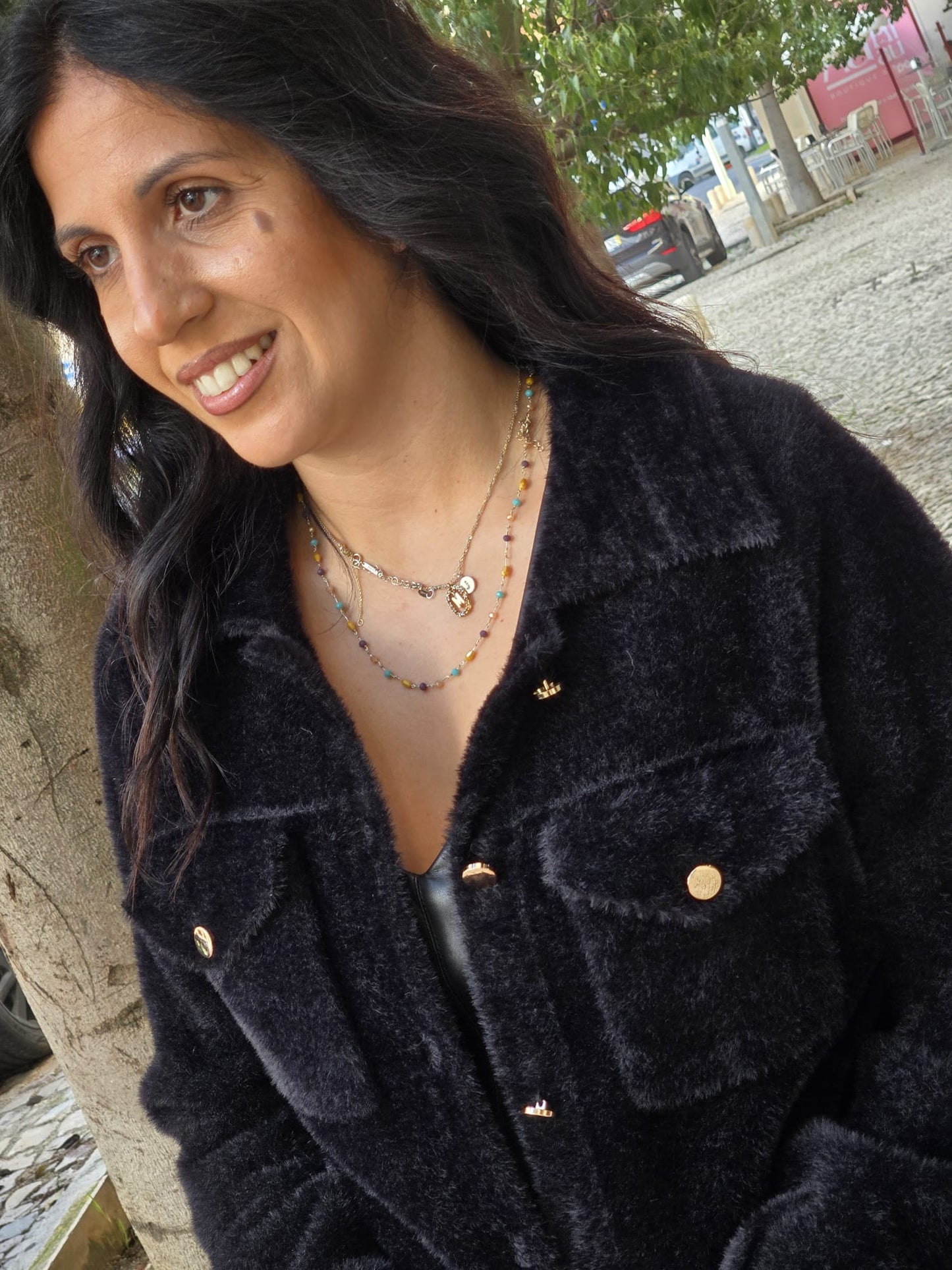 CASACO DE MALHA MACIO FLY GIRL