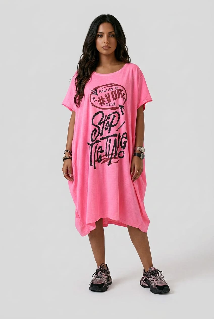 VESTIDO STOP THE TIME VDR