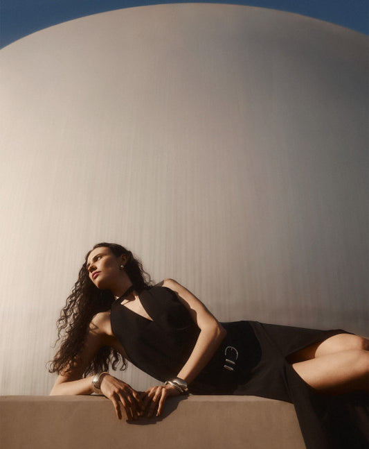 VESTIDO DECOTE HALTER ACCESS
