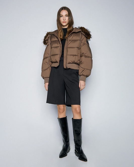 CASACO GOLA PÊLO ACCESS