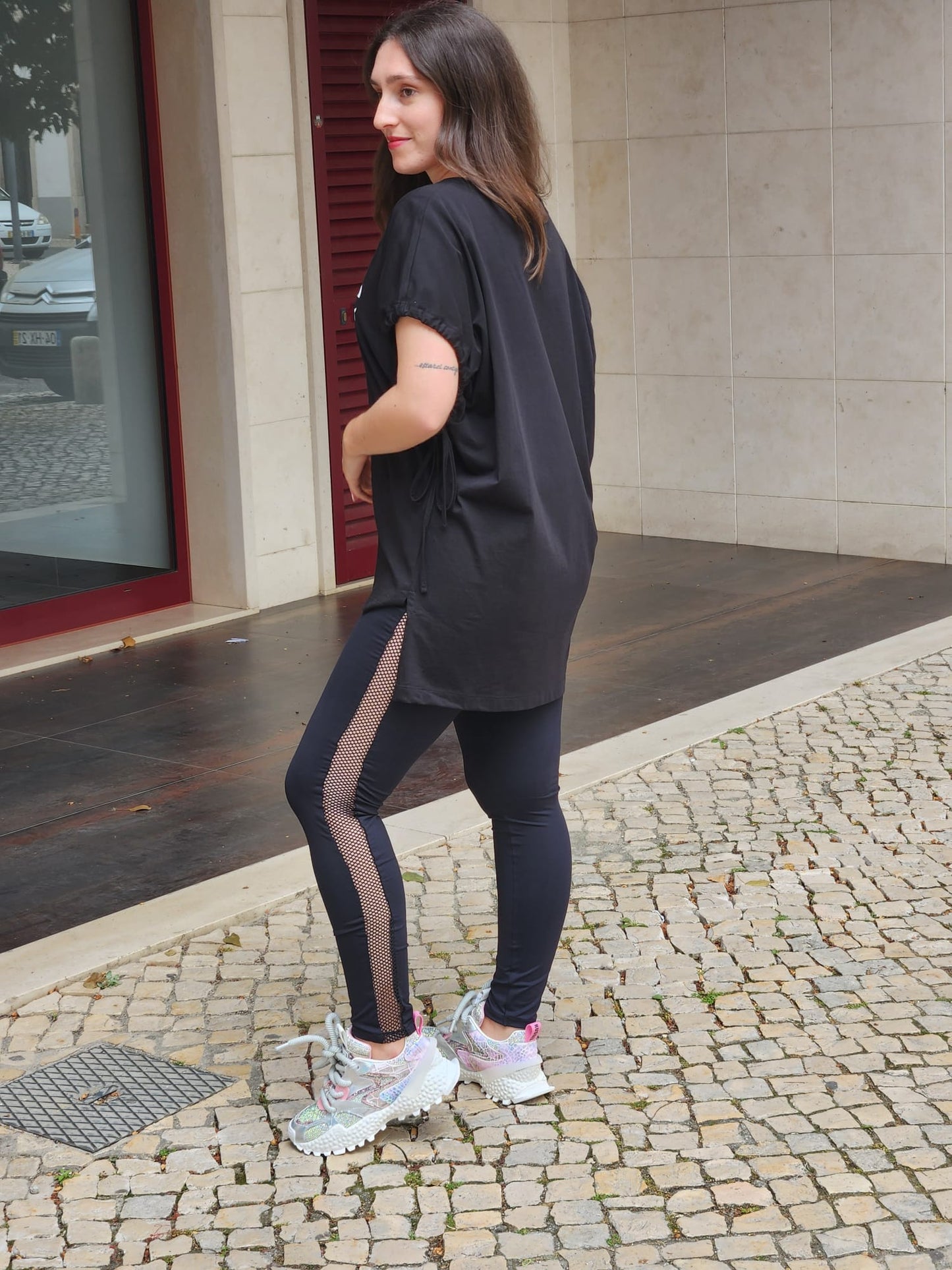 LEGGINGS COM REDE GUSI