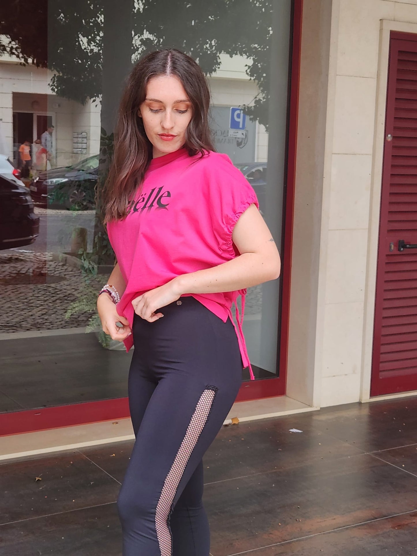 LEGGINGS COM REDE GUSI