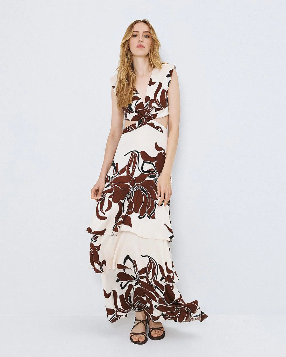 MAXI VESTIDO ESTAMPADAO ACCESS
