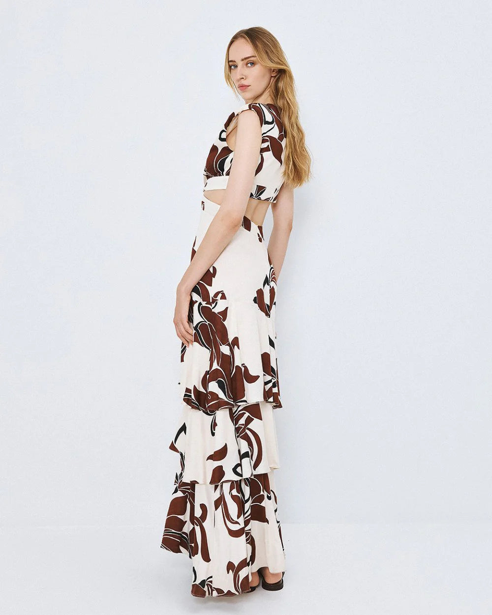 MAXI VESTIDO ESTAMPADAO ACCESS