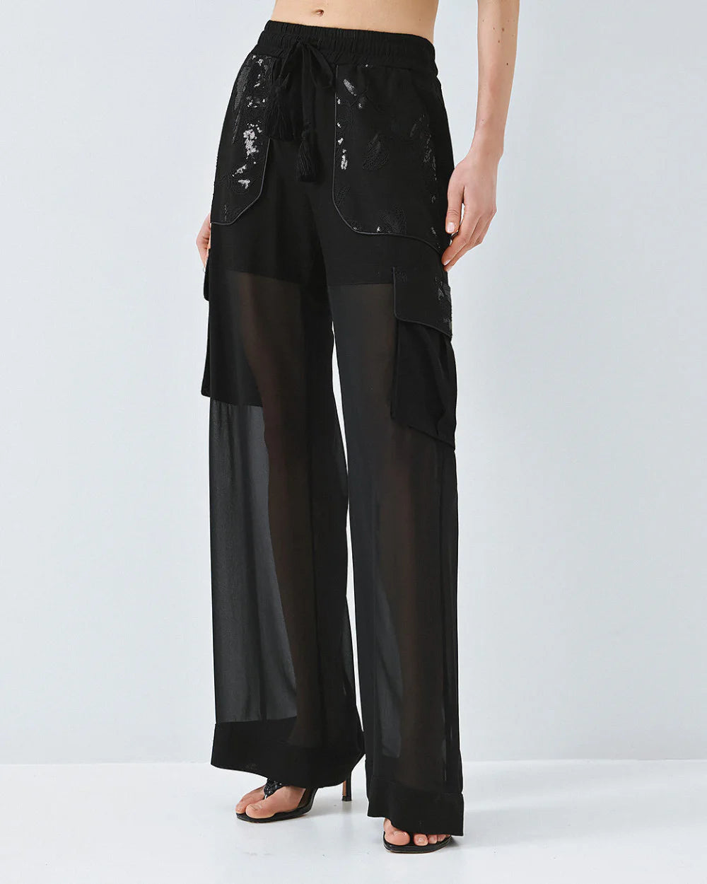 CALÇAS CARGO SEMI TRANSPARENTES ACCESS