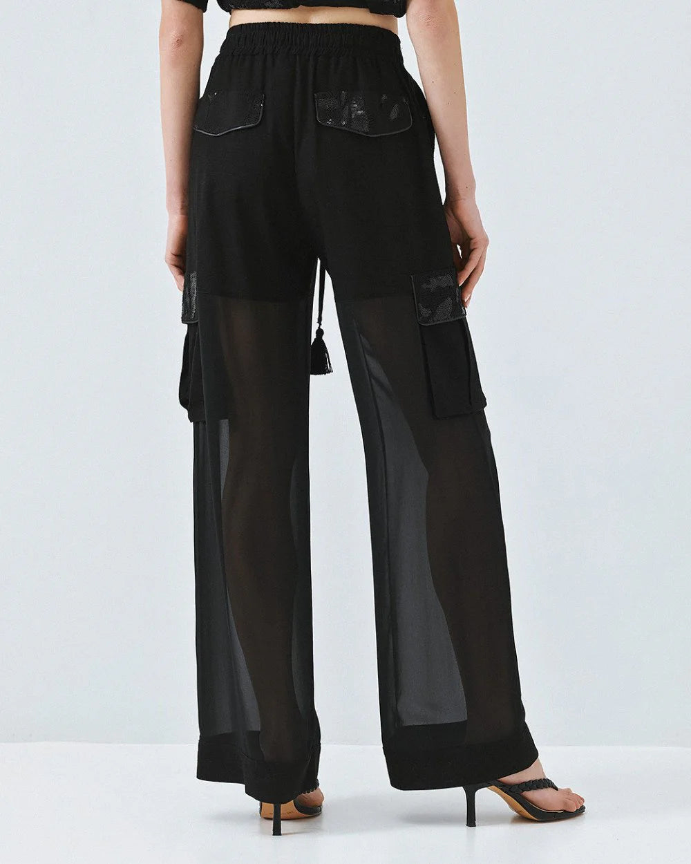 CALÇAS CARGO SEMI TRANSPARENTES ACCESS