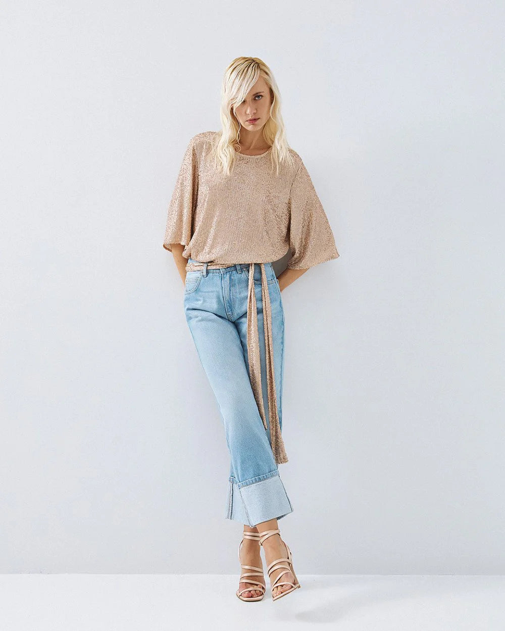 CALÇA STRAIGHT DENIM ACCESS