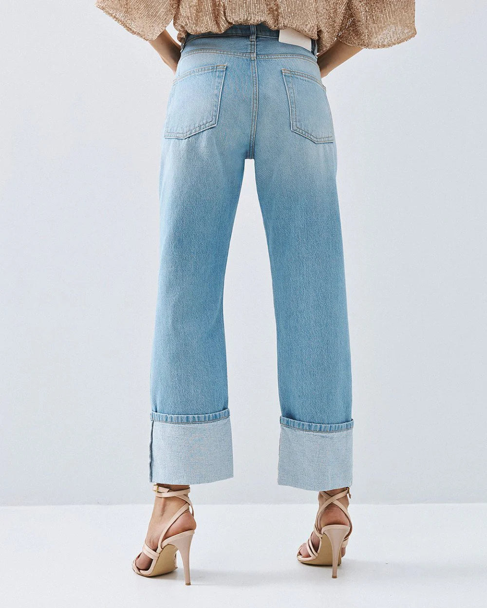 CALÇA STRAIGHT DENIM ACCESS
