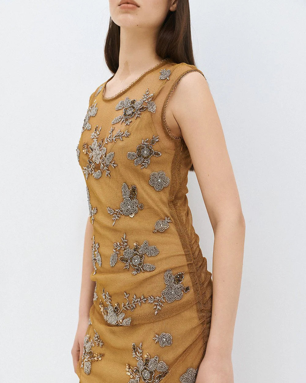 VESTIDO BORDADO MIÇANGAS ACCESS