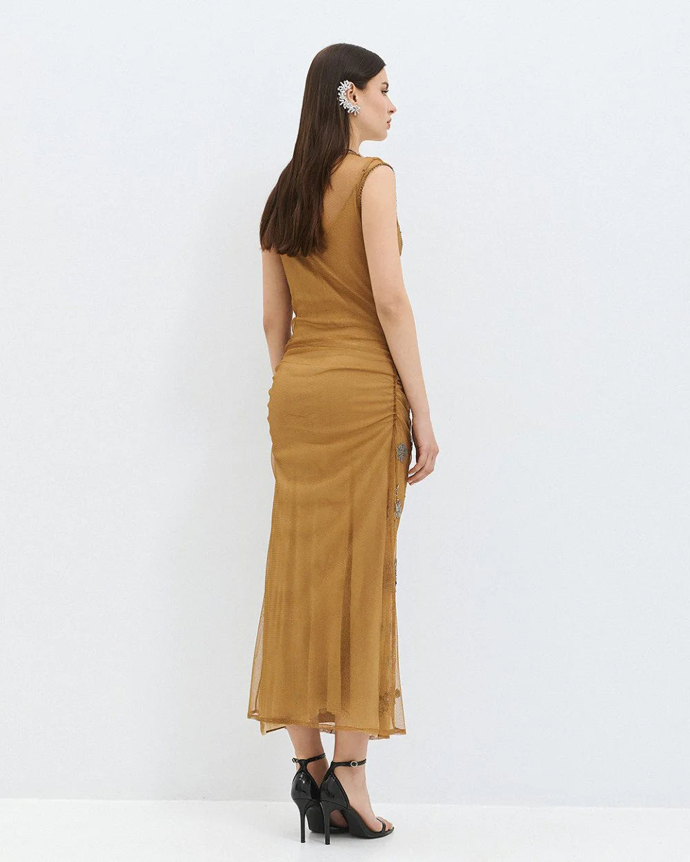 VESTIDO BORDADO MIÇANGAS ACCESS