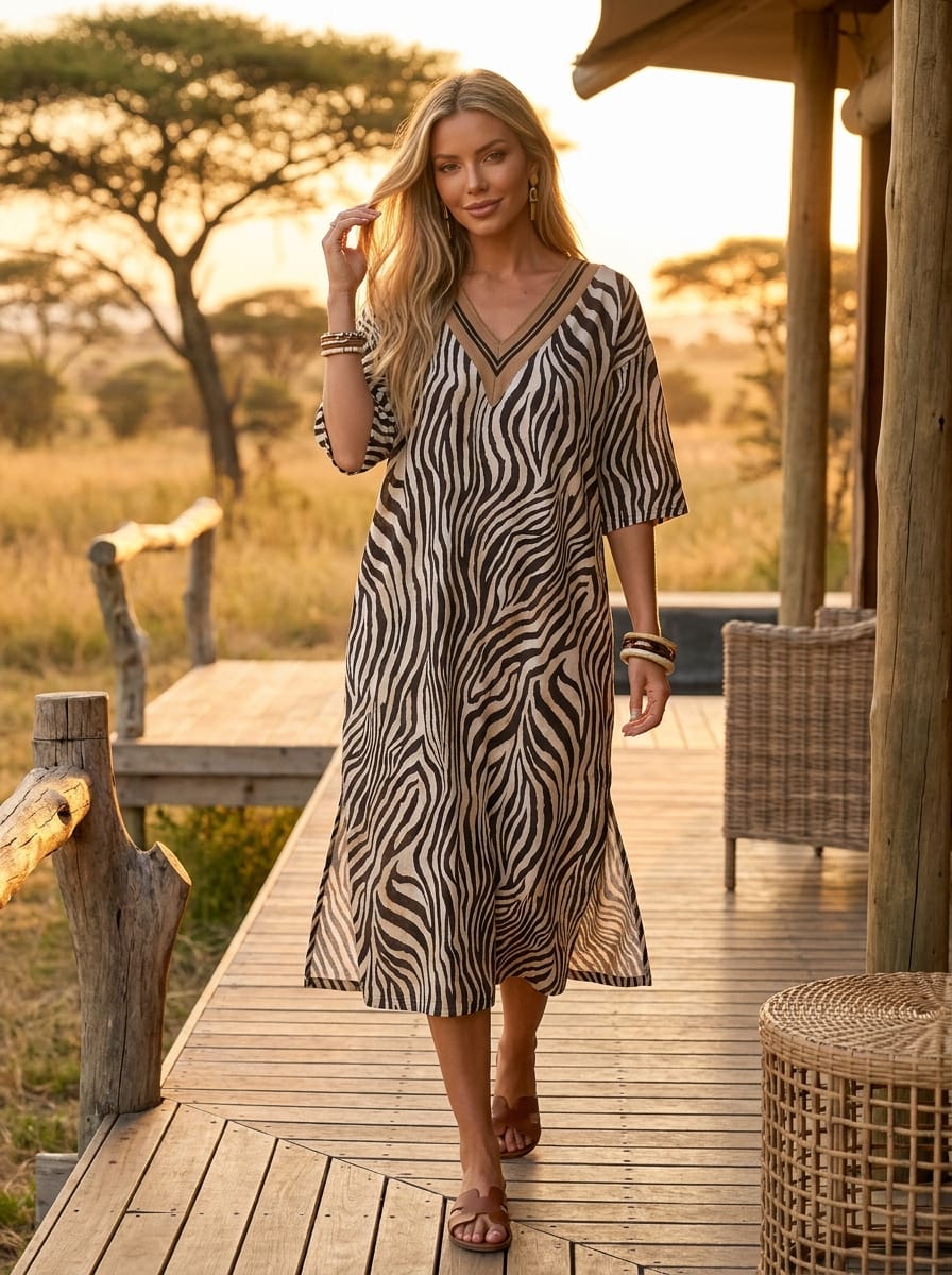 VESTIDO ZEBRA GUSI
