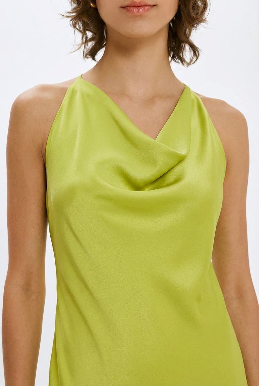 VESTIDO DRAPEADO FRANJAS ACCESS