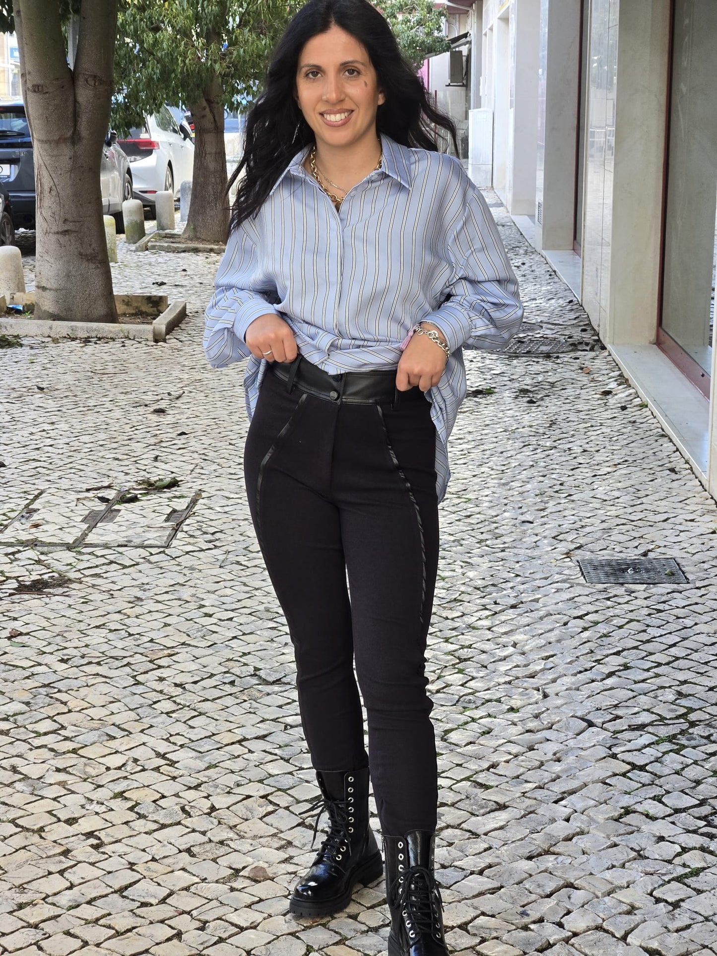 CAMISA DE RISCAS FLY GIRL